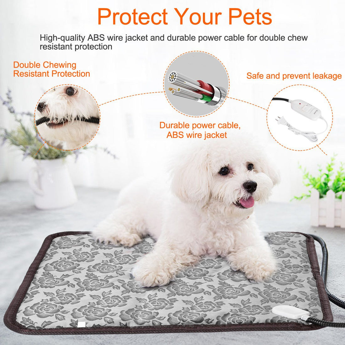 1Pc Pet Heating Pad
